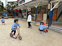 だいぶ慣れてきて、安心して見ていられますね